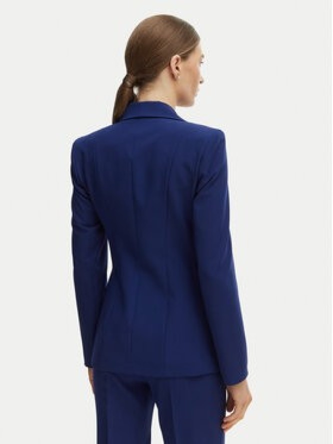 Maryley Marynarka 26EB139/43FR Granatowy Regular Fit