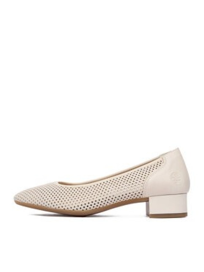 Rieker Czółenka CEO-43459-60 Beżowy jasny