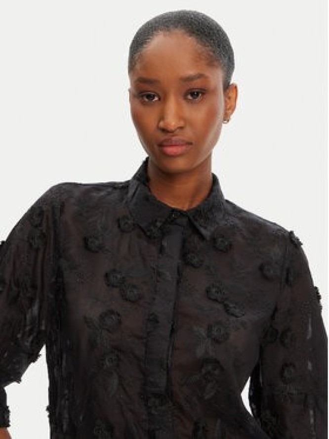 Munthe Koszula Pust 252101725225 Czarny Regular Fit