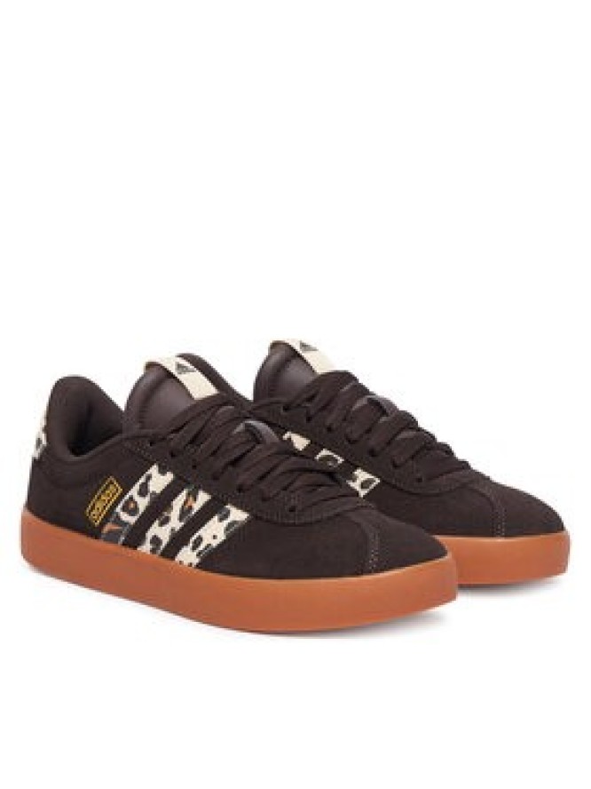 adidas Sneakersy Vl Court 3.0 Shoes KI3347 Brązowy