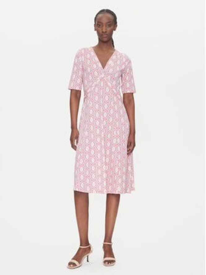 Olsen Sukienka codzienna 13002030 Różowy Regular Fit