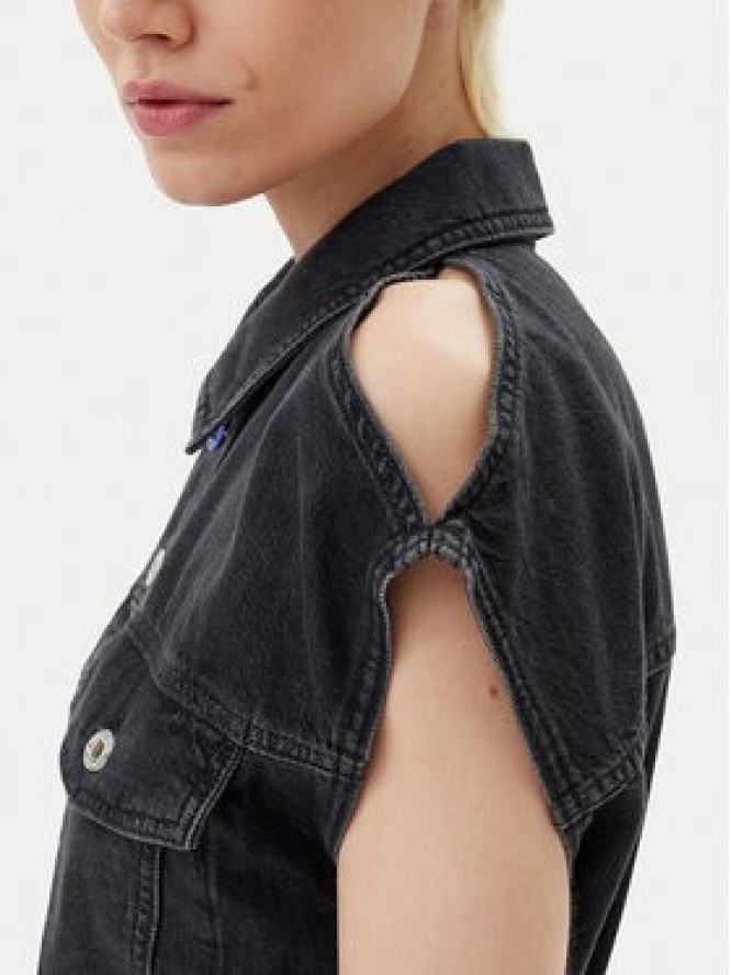 Karl Lagerfeld Jeans Sukienka jeansowa A2W13023 Szary Regular Fit