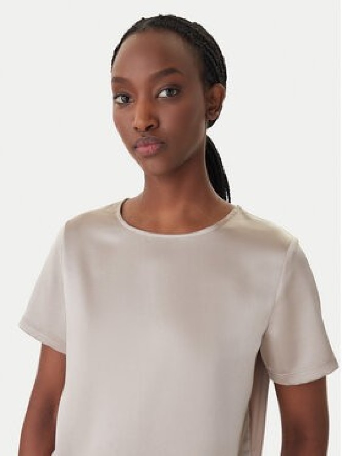 Weekend Max Mara Bluzka Zona 2615941011 Beżowy Relaxed Fit