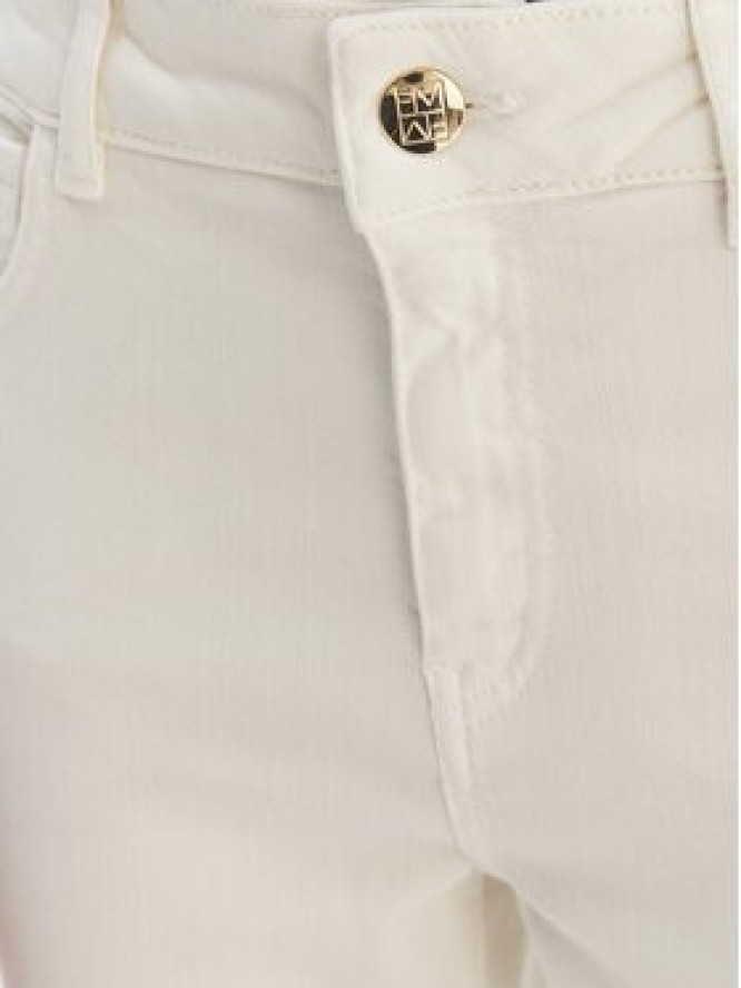 Marella Spodnie materiałowe Sfinge 2615131261 Écru Slim Fit