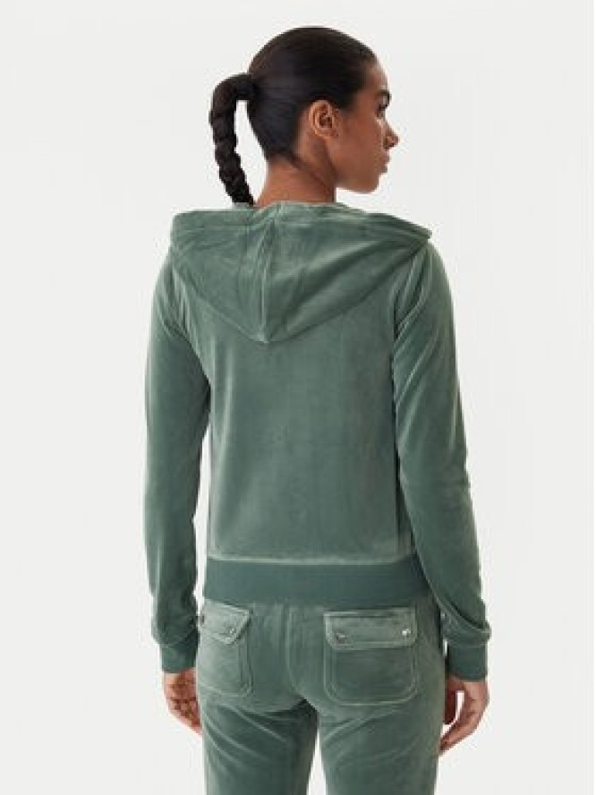 Juicy Couture Bluza Robertson JCAP176 Zielony Slim Fit