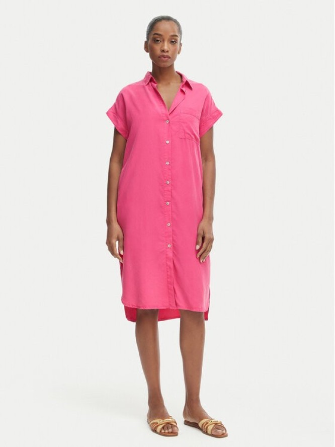 Iconique Sukienka koszulowa Quinn IC26-060 Różowy ciemny Relaxed Fit