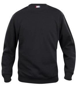 clique Basic Roundneck Junior bluza z okrągłym dekoltem junior czarna – black