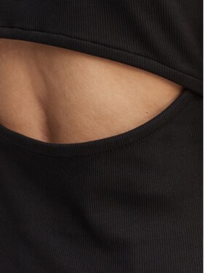 Calvin Klein Jeans Top LV047F246G Czarny Slim Fit