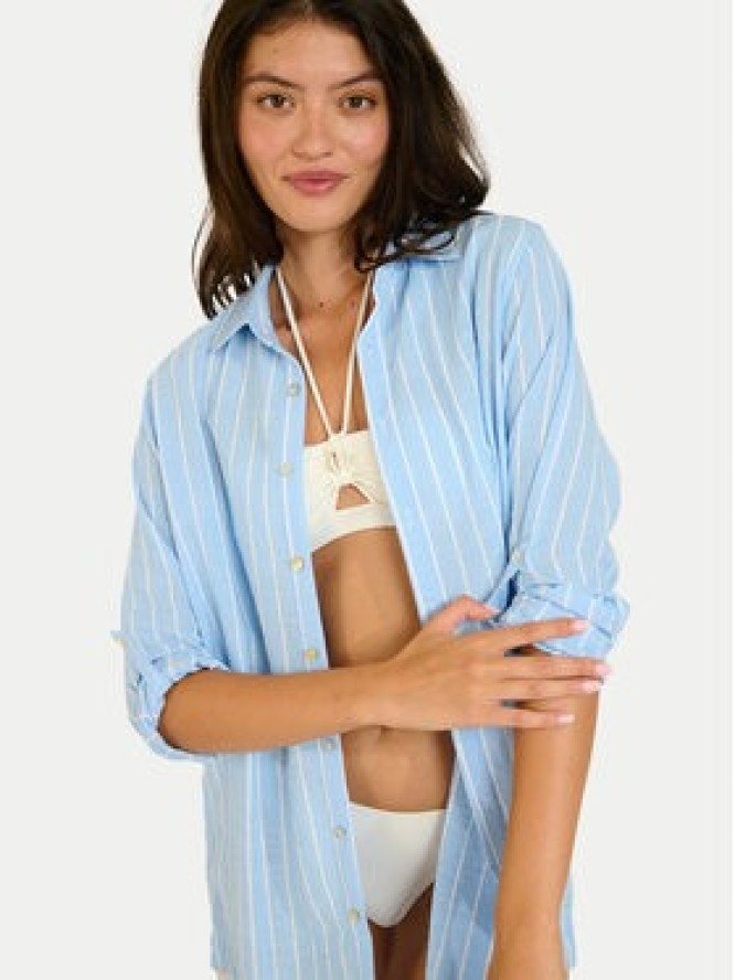 Banana Moon Koszula Garel Galeana MVD66 Błękitny Regular Fit