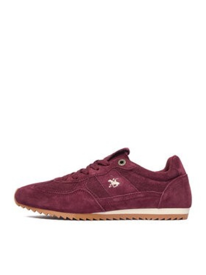Beverly Hills Polo Club Sneakersy EO-WP40-FC-250104YX Bordowy