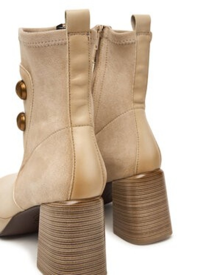 Hispanitas Botki HI254228 Écru