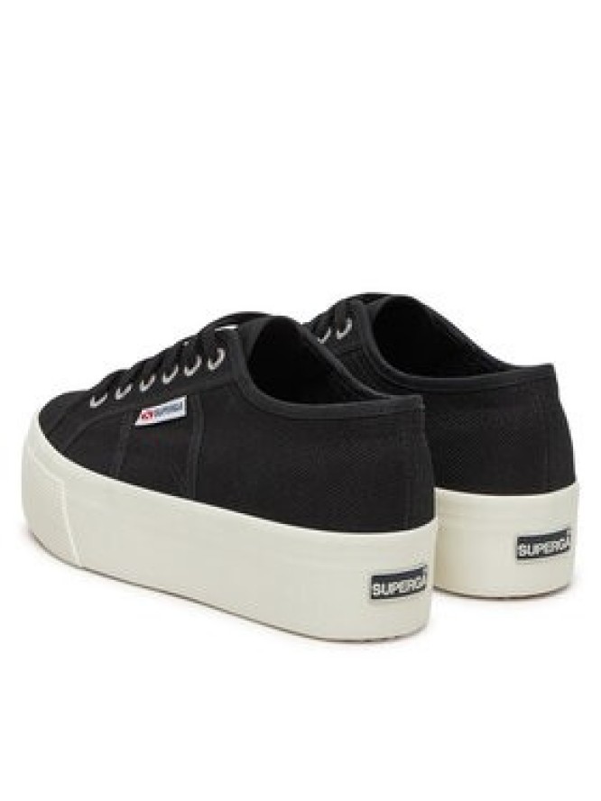 Superga Tenisówki 2790 Platform S9111LW Czarny