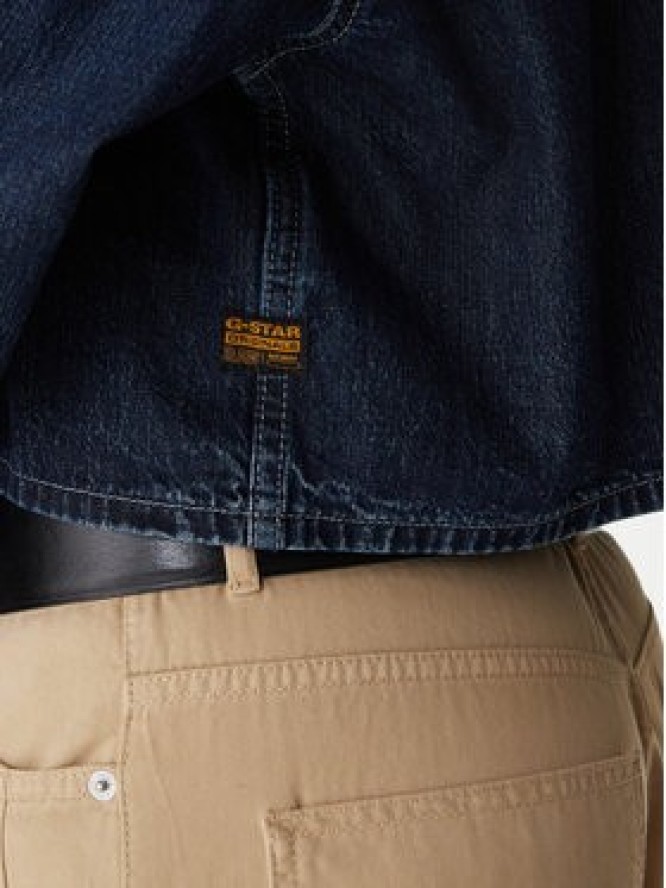 G-Star Raw Koszula jeansowa D26851-E090 Granatowy Boxy Fit