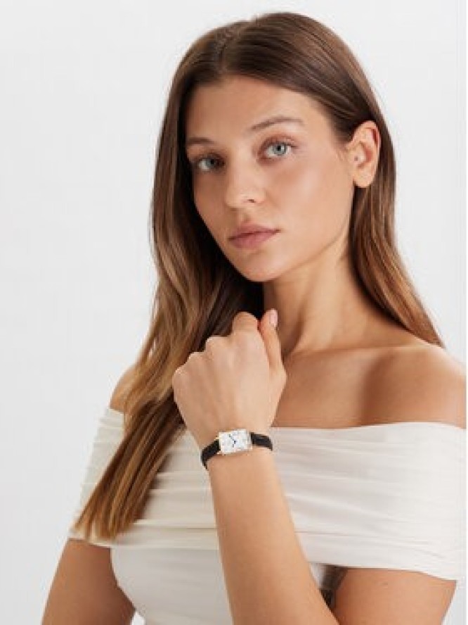 Daniel Wellington Zegarek Quadro Roman Numerals Date DW00100865 Czarny