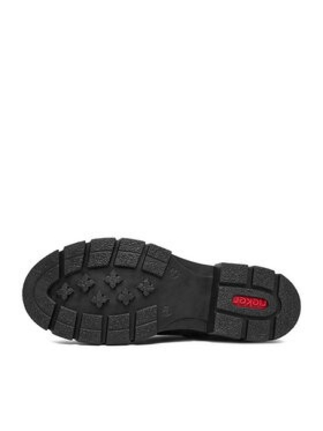 Rieker Botki CEO-Z9150-25 Brązowy ciemny
