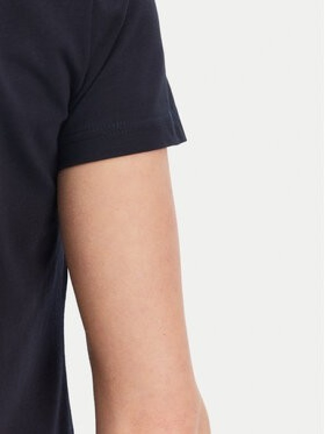 Gaudi T-Shirt 511BD64021 Granatowy Regular Fit
