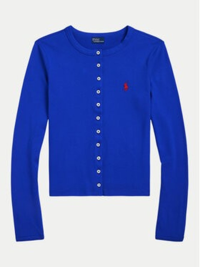 Polo Ralph Lauren Kardigan 211941175007 Niebieski Slim Fit
