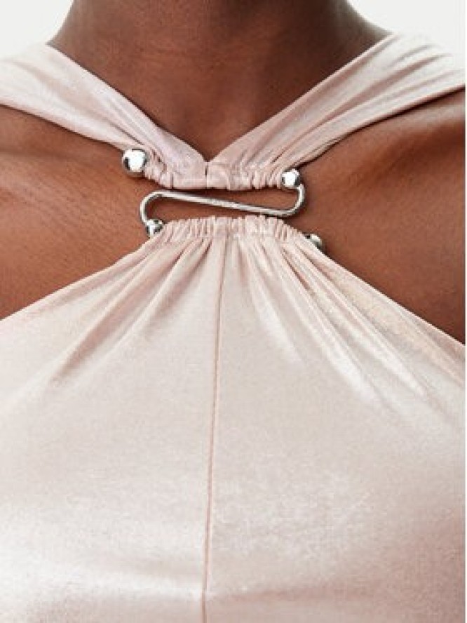 PINKO Sukienka koktajlowa 104999 A2DN Różowy Regular Fit