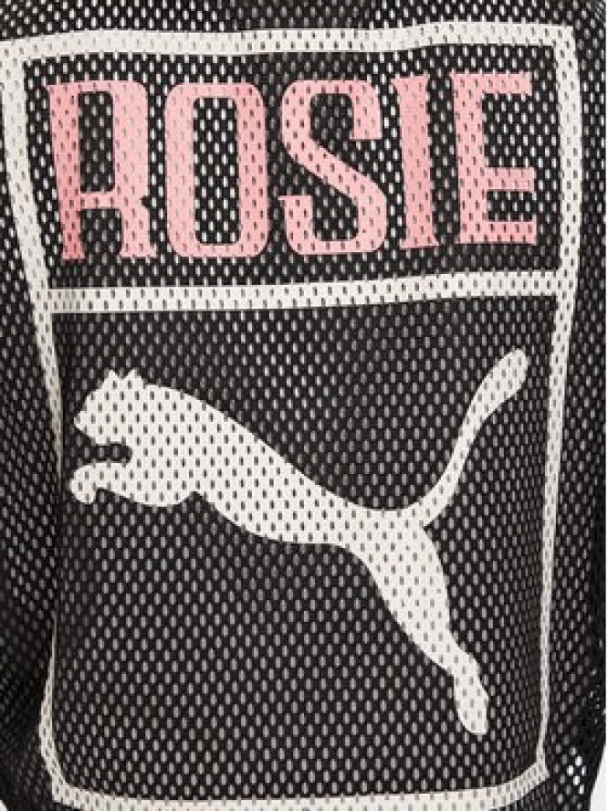 Puma Top PUMA X ROSÉ 633804 01 Czarny Relaxed Fit