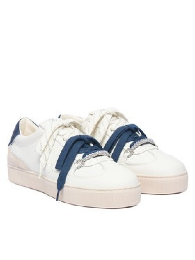Stuart Weitzman Sneakersy Colton SN031 Kremowy