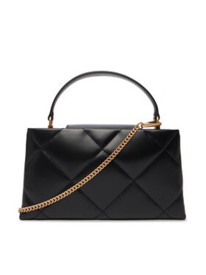 Tory Burch Torebka Kira Diamond Quilt East-West Top Handle 174999 Czarny