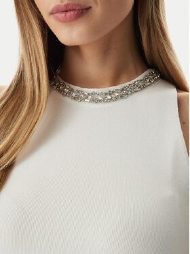 Morgan Sweter 261-MDIANE Biały Regular Fit