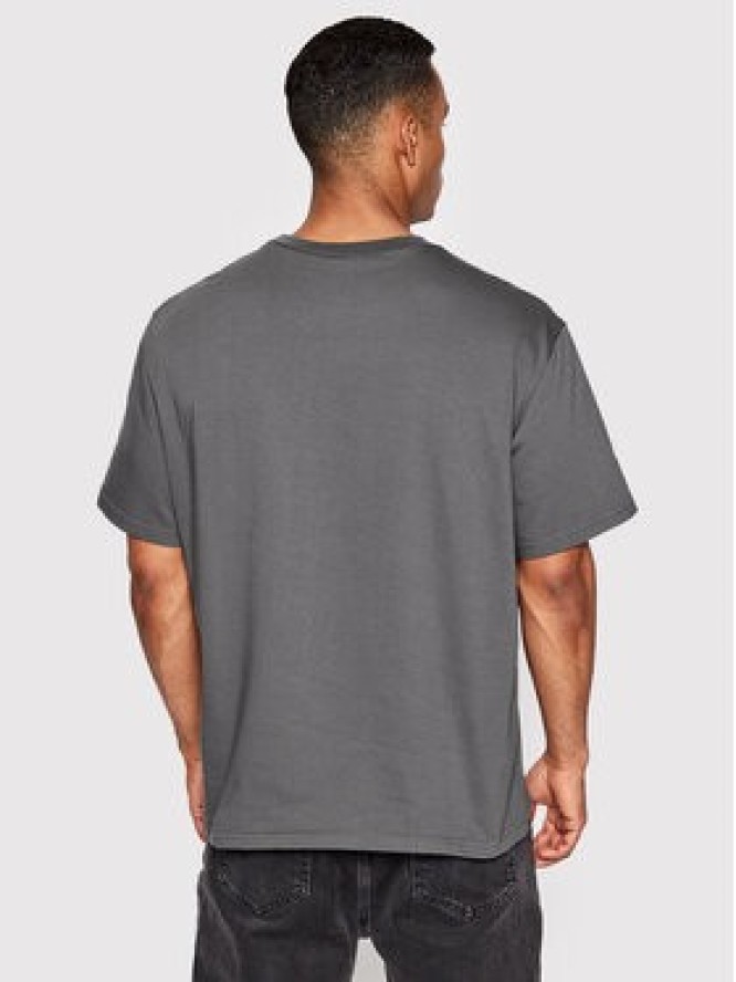 2005 T-Shirt Unisex Horned Szary Relaxed Fit