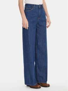 Lee Jeansy Stella 112107279 Granatowy Wide Leg