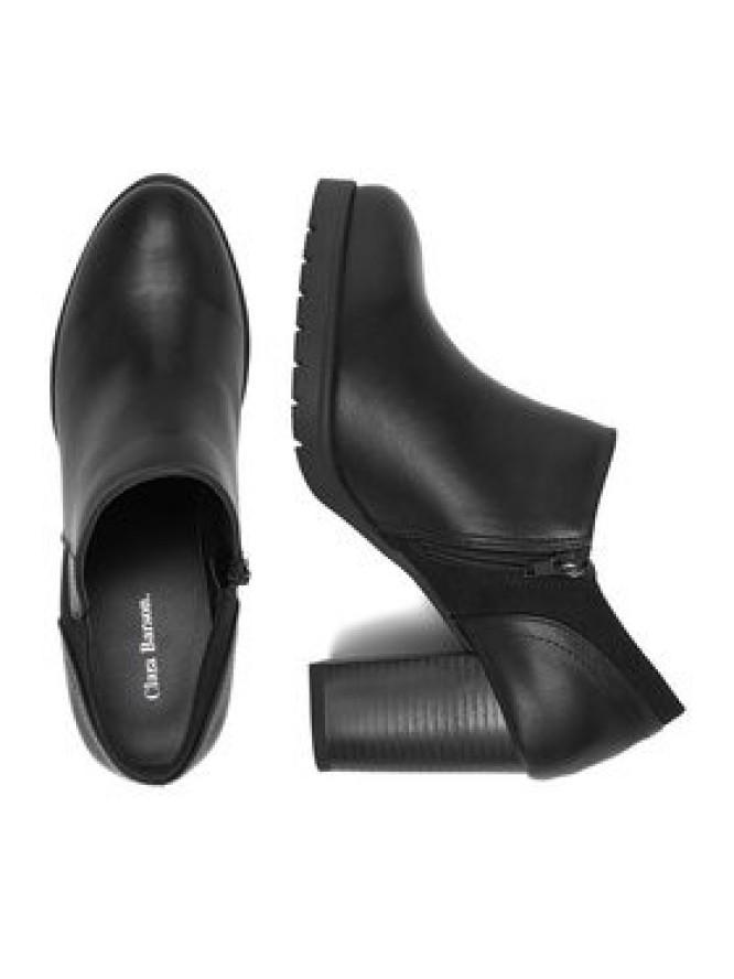 Clara Barson Półbuty CEO-JD193809A-01 Czarny