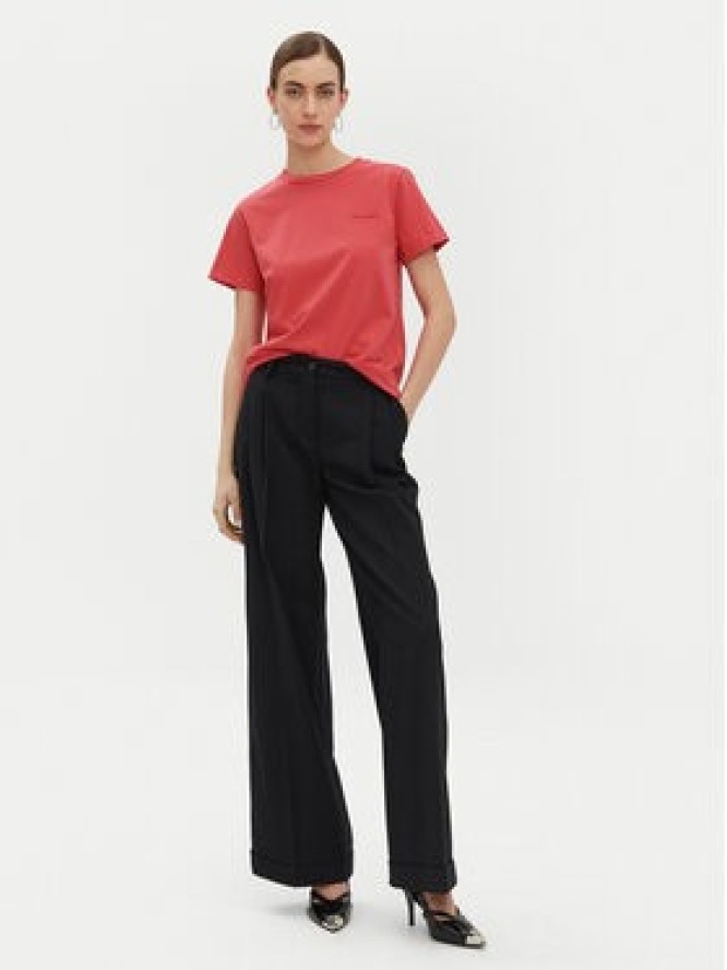 PINKO T-Shirt 101752 A2HN Czerwony Regular Fit