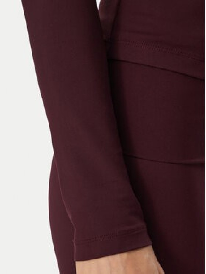 Guess Bluzka V6BP05 K6318 Bordowy Slim Fit