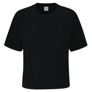 T-shirt Damski Ciężkiej Grubości Cropped