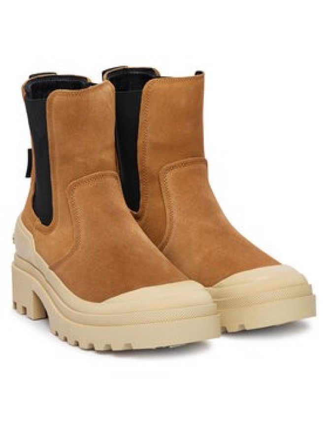 Pepe Jeans Sztyblety Hale Chelsea W PLS500005 Brązowy