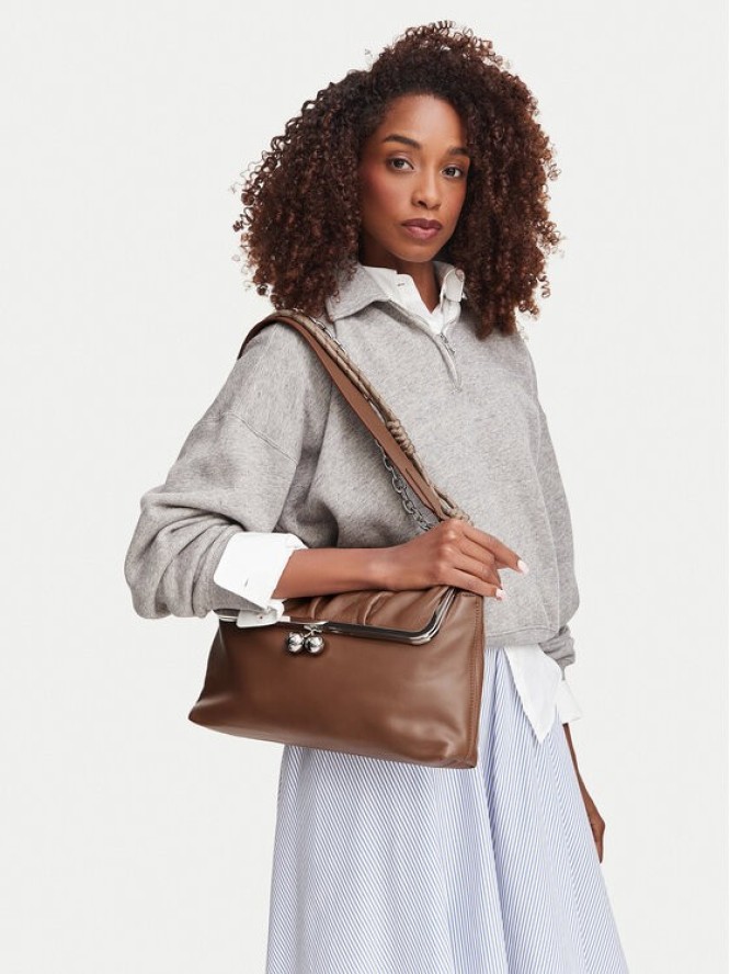 Weekend Max Mara Torebka Slalom 2625516144600 Brązowy
