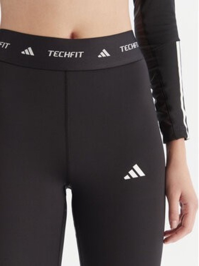 adidas Legginsy Techfit IT2273 Czarny Slim Fit