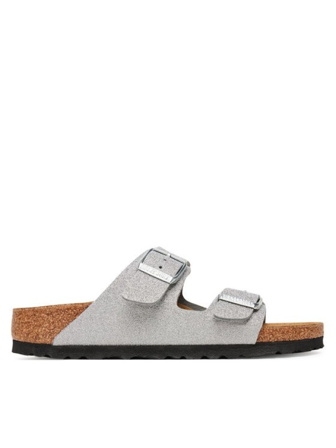 Birkenstock Klapki Arizona 1030127 Srebrny