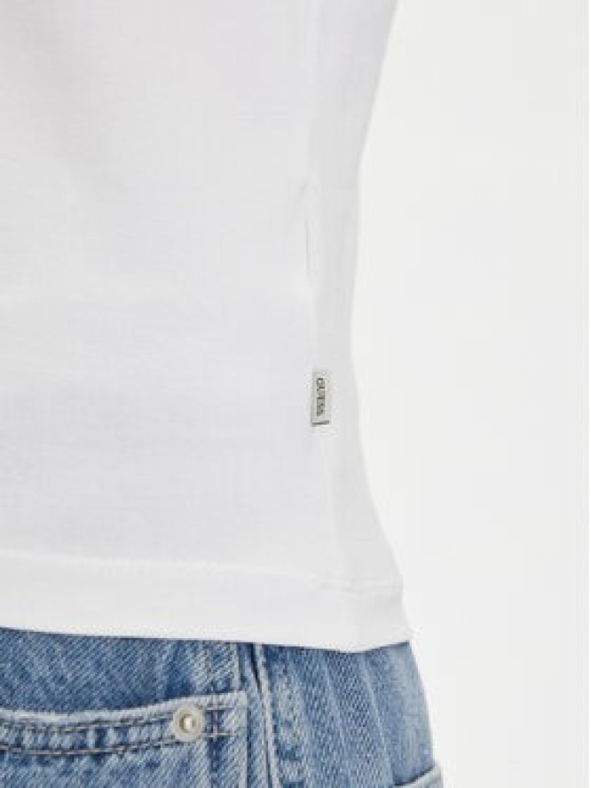 Guess Jeans T-Shirt W5GI24 J1314 Biały Regular Fit