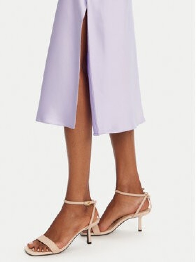 Patrizia Pepe Sukienka koktajlowa 2A2878/A563-M531 Fioletowy Regular Fit