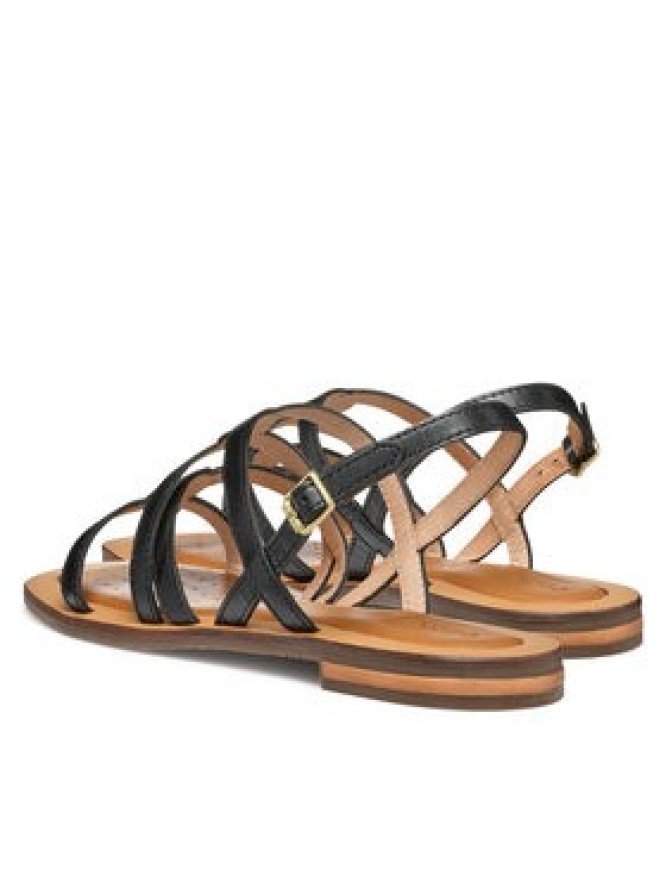 Geox Sandały D Sozy Qc D55YFA 0001J C9999 Czarny