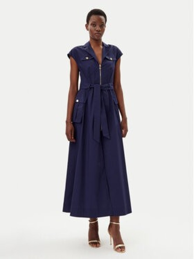 Gaudi Sukienka koszulowa 511FD15014 Niebieski Regular Fit