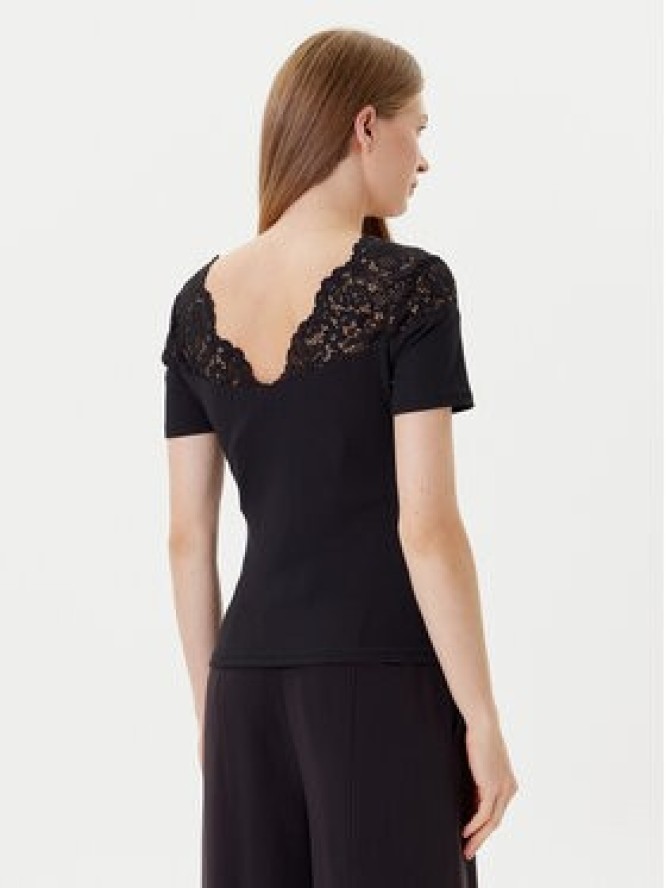 Morgan Bluzka 252-DELINE Czarny Slim Fit