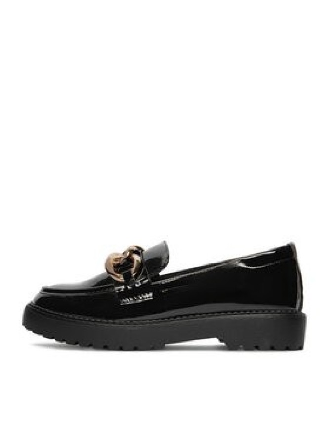 DeeZee Loafersy WS5621-18 Czarny