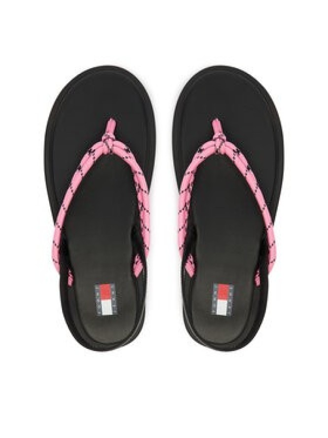 Tommy Jeans Sandały Tjw Casual Rope Sandal EN0EN02951 Różowy