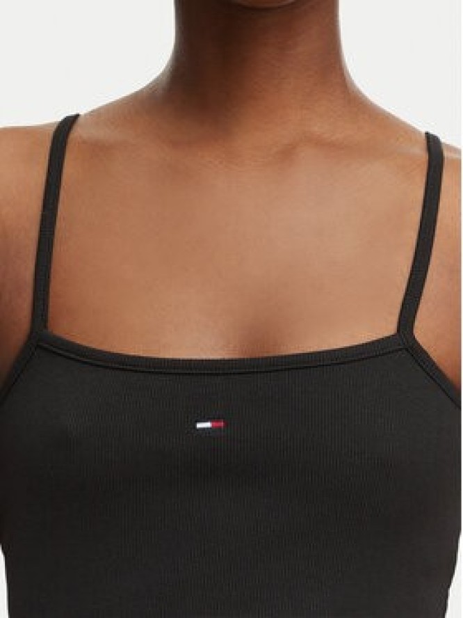 Tommy Jeans Sukienka letnia DW0DW22352 Czarny Slim Fit