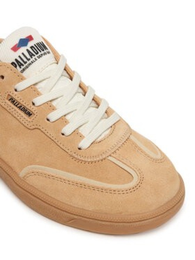 Palladium Sneakersy Pallacup Casual Suede 94641-207-M Pomarańczowy