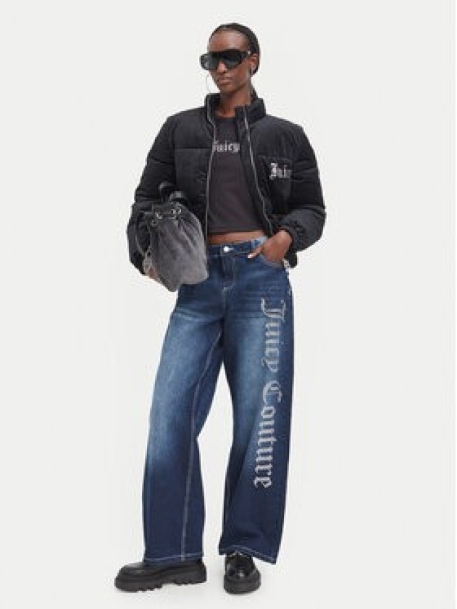 Juicy Couture Kurtka zimowa JCOGL226552 Czarny Regular Fit