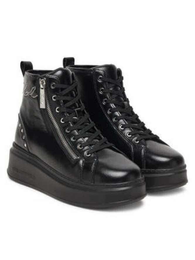 KARL LAGERFELD Sneakersy KL63534 Czarny