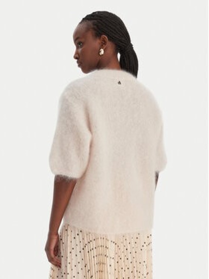 Dixie Sweter M277Y101A Écru Relaxed Fit