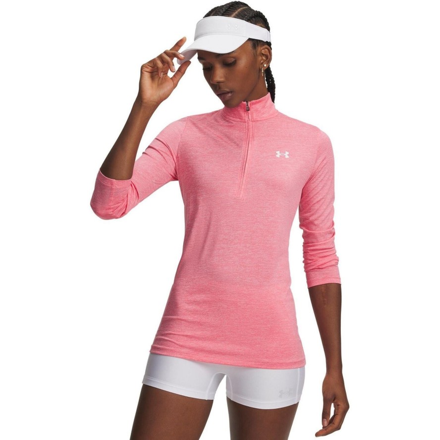 Damska koszulka UA Tech™ Twist ½ Zip 1384225-672 S
