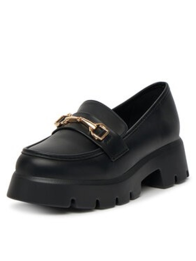 DeeZee Loafersy HXG2052-296A Czarny